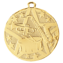 Gold 2" Superstar Band Medal