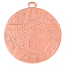 Bronze 2" Superstar Perfect Attendance Medal