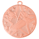 Bronze 2" Superstar Pinewood Derby Medal