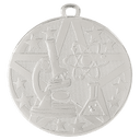Silver 2" Superstar Science Medal