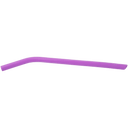 Purple 10" Large Silicone Straw