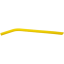 Yellow 10" Large Silicone Straw