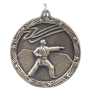 Antique Gold 1 3/4" Martial Arts Shooting Star Medal