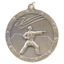 Antique Gold 2 1/2" Martial Arts Shooting Star Medal