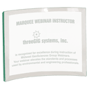 8" x 6" x 3/8" Jade Glass Crescent