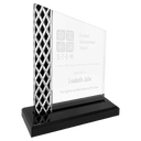Black 7" Unite Diamond Ice Acrylic