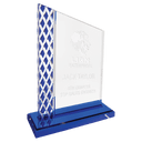 Blue 8" Unite Diamond Ice Acrylic