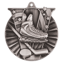 Antique Silver 2" Hockey Victory Medal