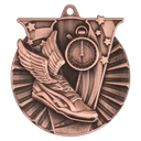 Antique Bronze 2" Track Victory Medal