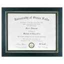 Black 13 1/4" x 10 3/4" Certificate Holder